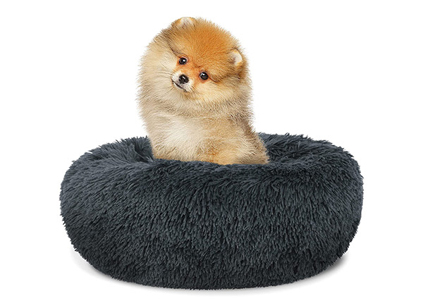 Koiran peti Ø 40 cm, tummanharmaa
