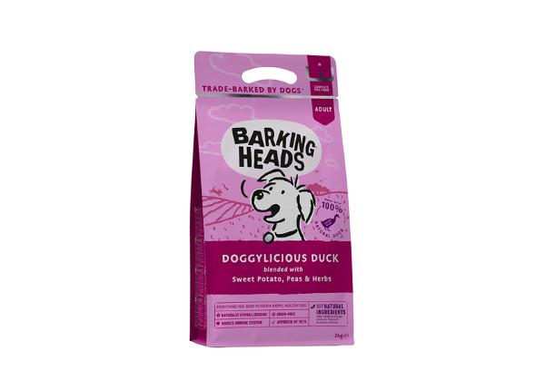 Koiran täysruoka Barking Heads Doggylicious duck 2 kg