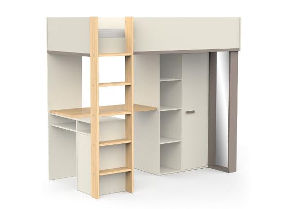 Korkea sänky Camillia 90x200 cm