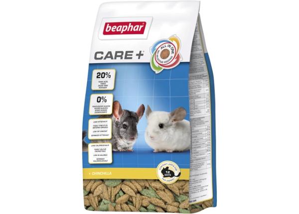 Kuivaruoka Beaphar Care+ Chinchilloille 1,5 kg