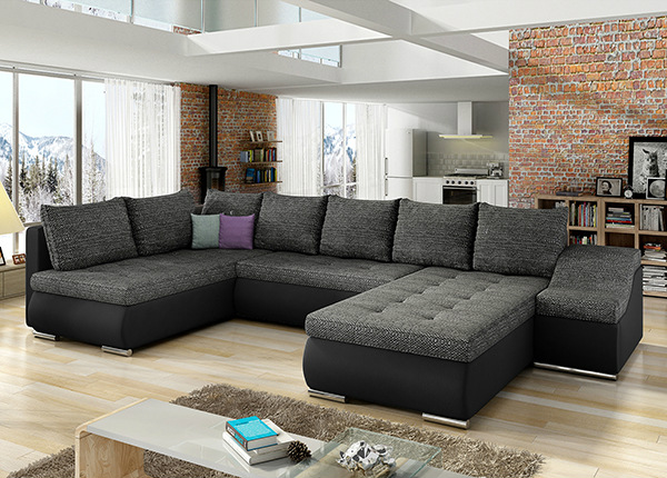 Kulmavuodesohva vuodevaatelaatikolla Giovanni