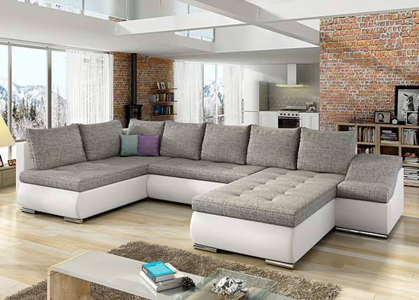 Kulmavuodesohva vuodevaatelaatikolla Giovanni