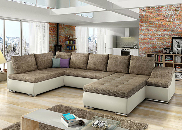 Kulmavuodesohva vuodevaatelaatikolla Giovanni