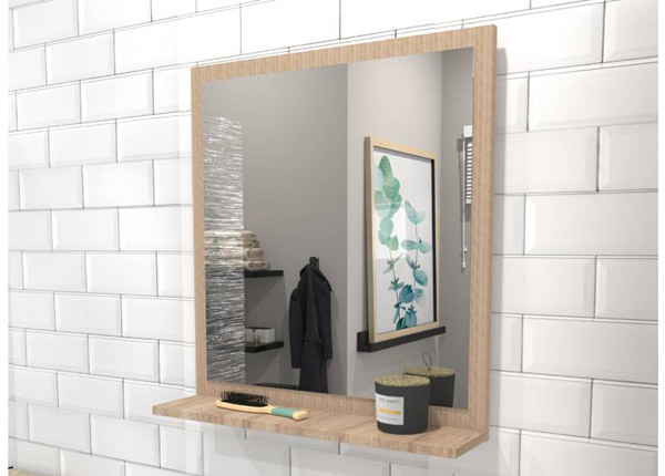 Kylpyhuoneen peili 60x65 cm
