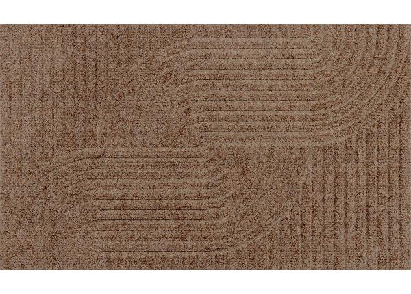 Kynnysmatto Dune Loop taupe, 45x75 cm