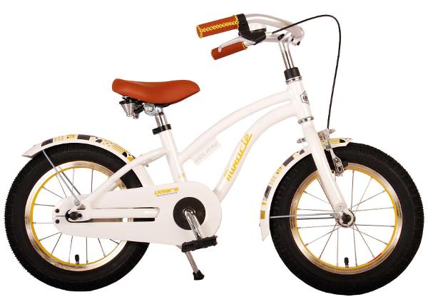 Lasten polkupyörä 14" Volare Miracle Cruiser valkoinen