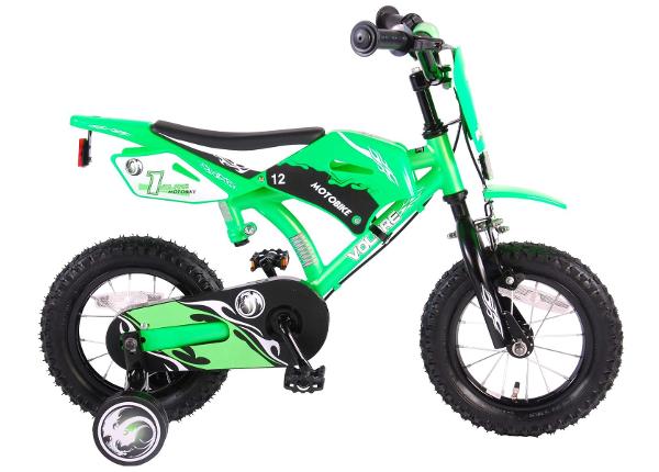 Lasten polkupyörä Motobike Green 12" Volare