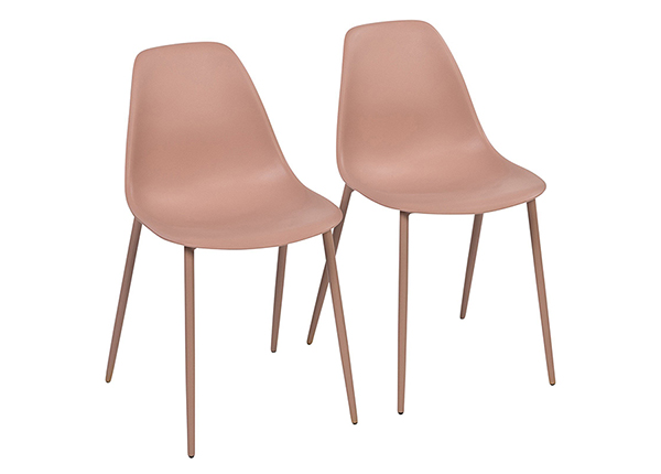 Lasten tuolit 2 kpl, vaaleanpunainen