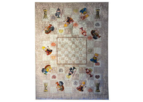 Lastenhuoneen matto Chess 100x150 cm