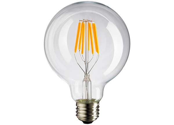 LED Filament lamppu E27 G125 8W