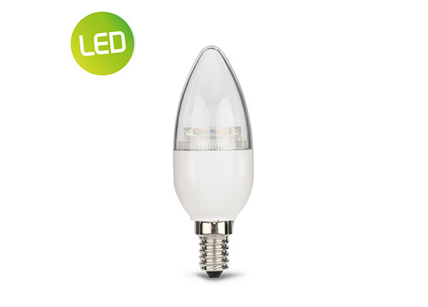 LED-lamppu Candle, E14, 5,7W