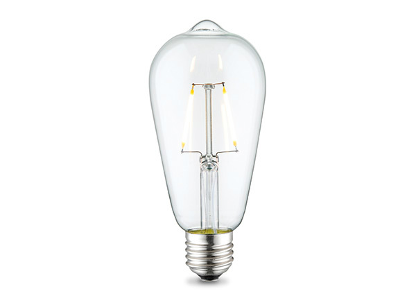 LED lamppu Drop, E27, 2W