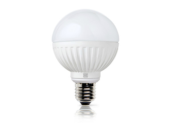 LED lamppu Round, E27, 8,5W