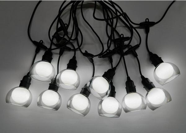 LED valguskett Flicker 10-LED pirni / 4,5 m