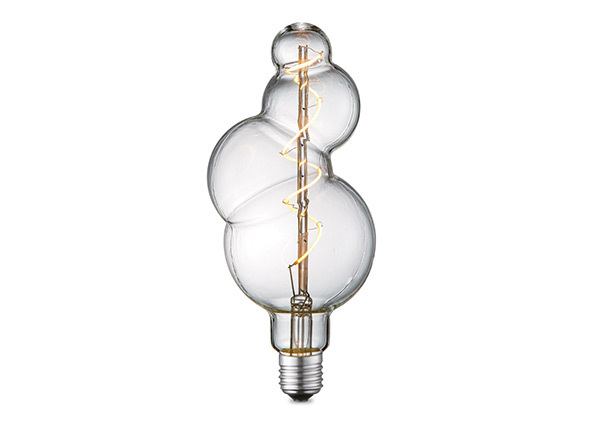LED лампочка Bubble, E27, 4W