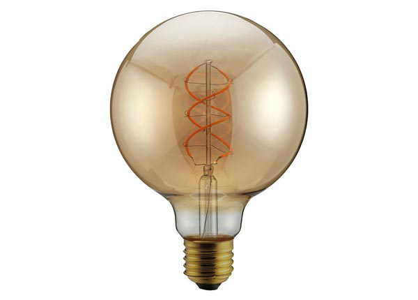 LED филаментная лампочка G95 E27 5 W