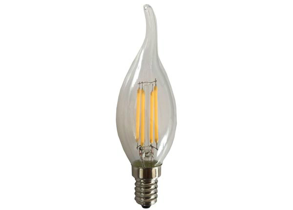 LED филаментная регулируемая лампочка E14 4,5 W, 2 шт