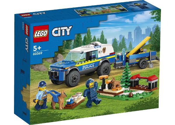 LEGO City Mobiilne politseikoera treening