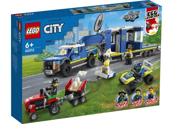 LEGO City Mobiilse politseikomando veok