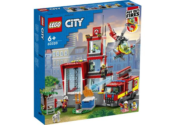 LEGO City Paloasema ja paloauto RO-455356  Sisustustavaratalo