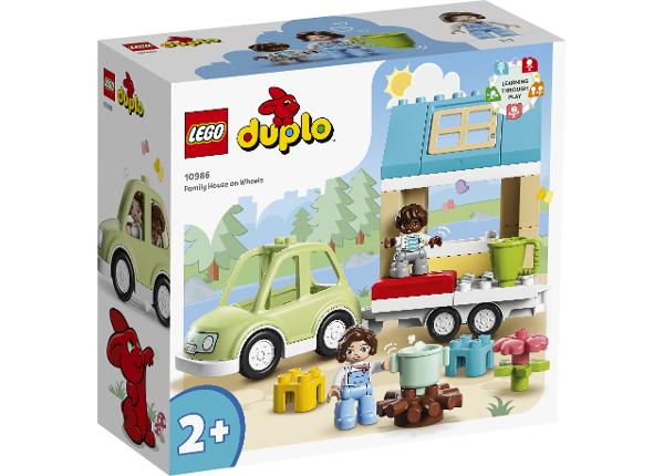 LEGO DUPLO Omakotitalo perävaunussa