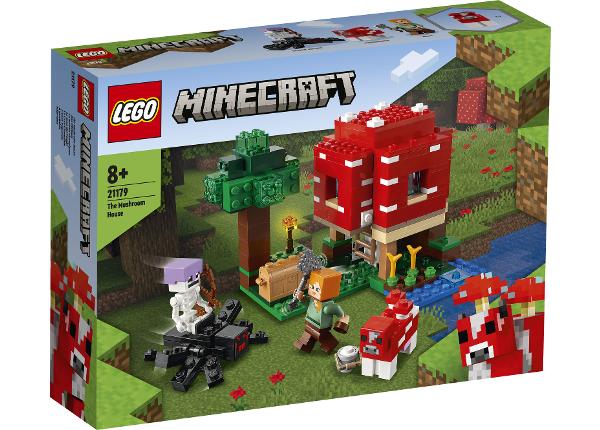 LEGO Minecraft Дом-гриб