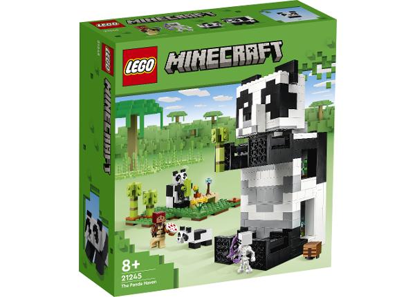 LEGO Minecraft заповедник панды