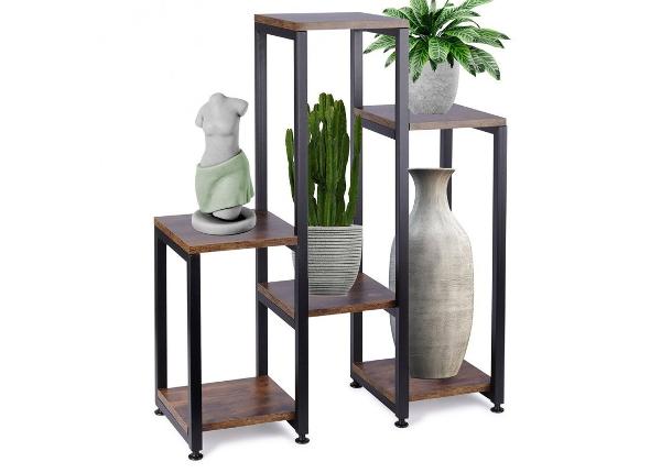 Lillepostament, 6 tasandit