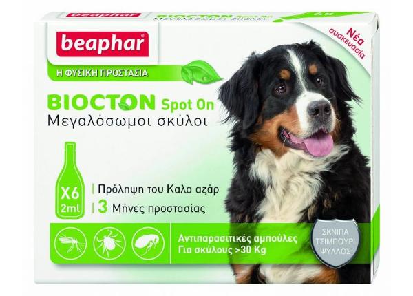 Liuos ulkoisten loisten torjuntaan Beaphar Veto SpotOn Dogs 30 kg< N3