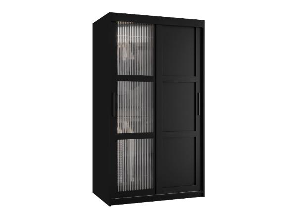 Lükandustega riidekapp Flutes 100 cm