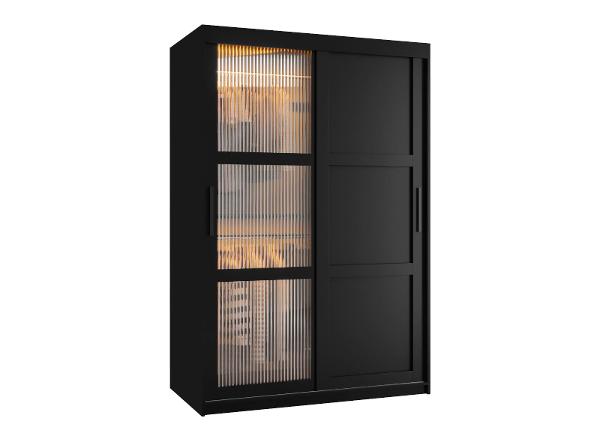 Lükandustegariidekapp Flutes 120 cm + LED