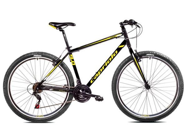Maastopyörä MTB 9.0 21", musta-keltainen