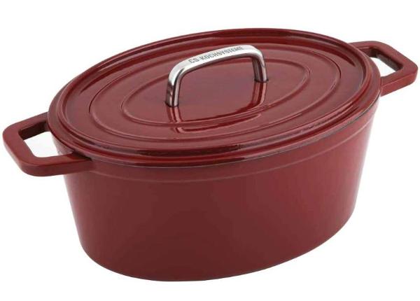 Malmpott CS Kochsysteme Alpen, 31 cm 078126, punane