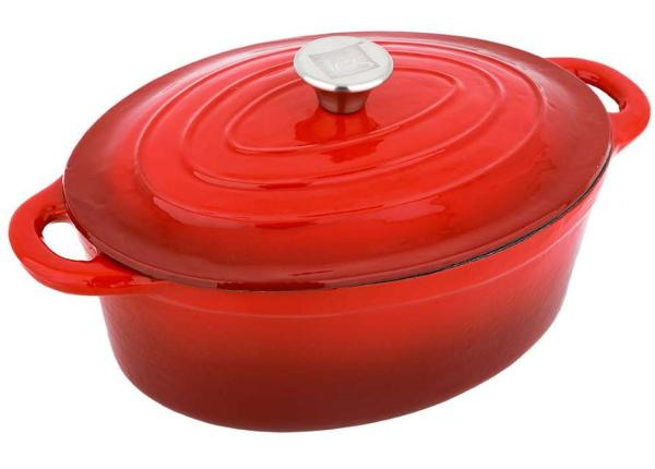 Malmpott CS Kochsysteme Xanten, 37 x 22 cm 090975, punane