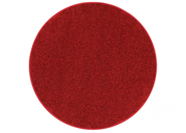 Matto Aruba punainen pyöreä