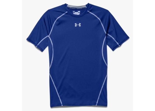 Meeste kompressioonsärk Under Armour HeatGear Compression Shortsleeve M 1257468-400 suurus M