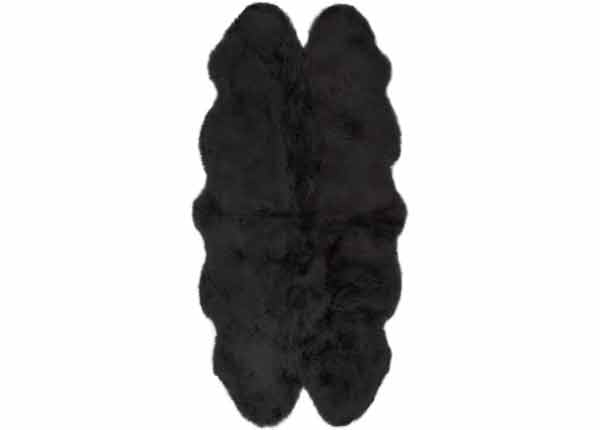 MERINO black QUATRO ±90x180, naturaalne lambanahk