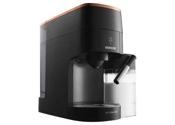 Multi-kapsel 3in1 kohvimasin Marco Polo Sencor SCC3000BK
