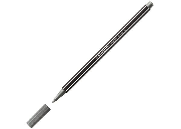 Mustekynä Stabilo pen 68-805 metallinen hopea