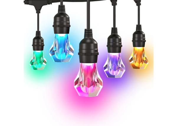 Nanoleaf Essentials Matter умная многоцветная уличная гирлянда - комплект удлинителя 15 м