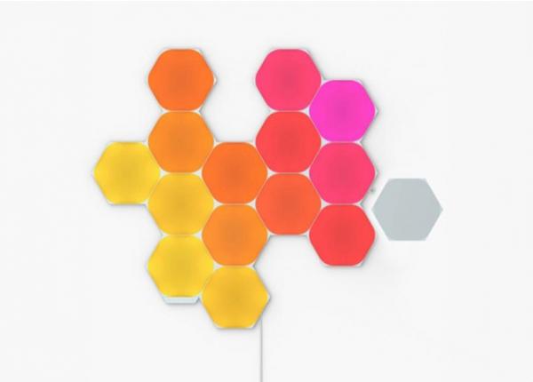 Nanoleaf Shapes Hexagons stardikomplekt (15 paneeli)