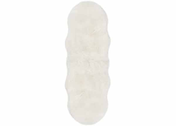 Narma Vegan Fur plyysimatto Dolly ivory 60x160 cm