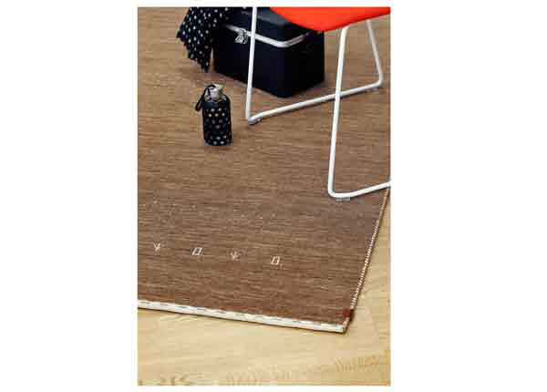 Narma шерстяной ковер ручной работы Tornio brown 140x200 см