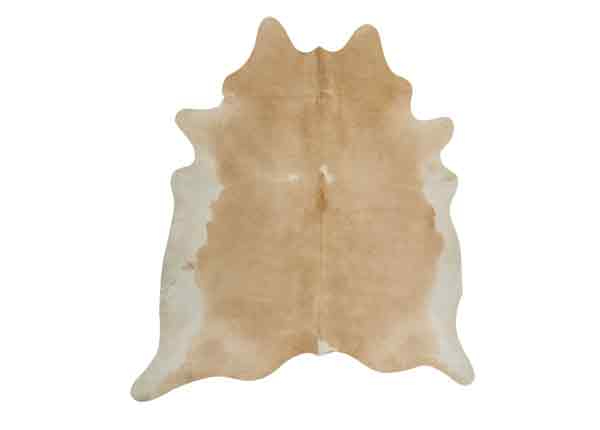 Naturaalne veisenahk beige-white 200x210 cm