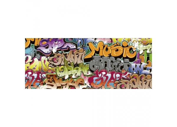 Non-woven kuvatapetti Graffiti art 375x150 cm