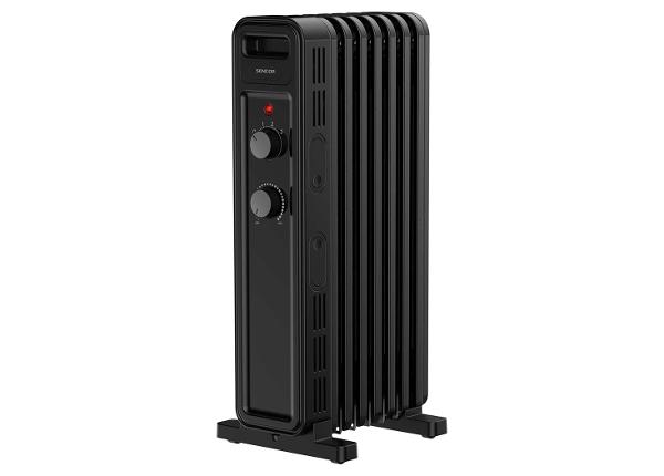 Õliradiaator Sencor SOH3507BK, must