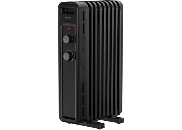 Õliradiaator Sencor SOH3509BK, must