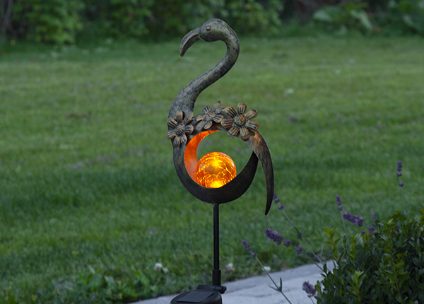 Päikesepaneeliga dekoratiivvalgusti Melilla Bird