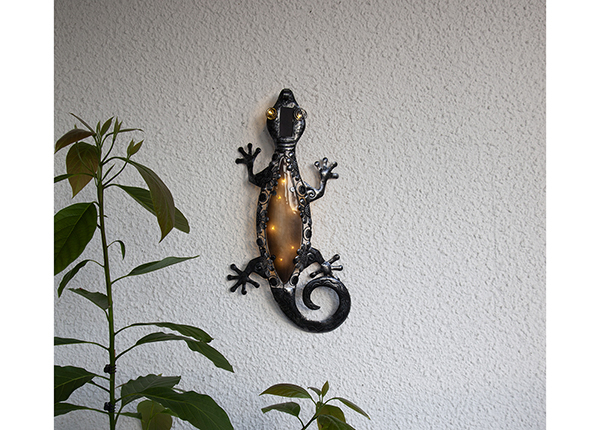 Päikesepaneeliga dekoratsioon Gecko