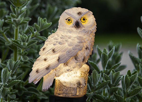 Päikesepaneeliga dekoratsioon Owl